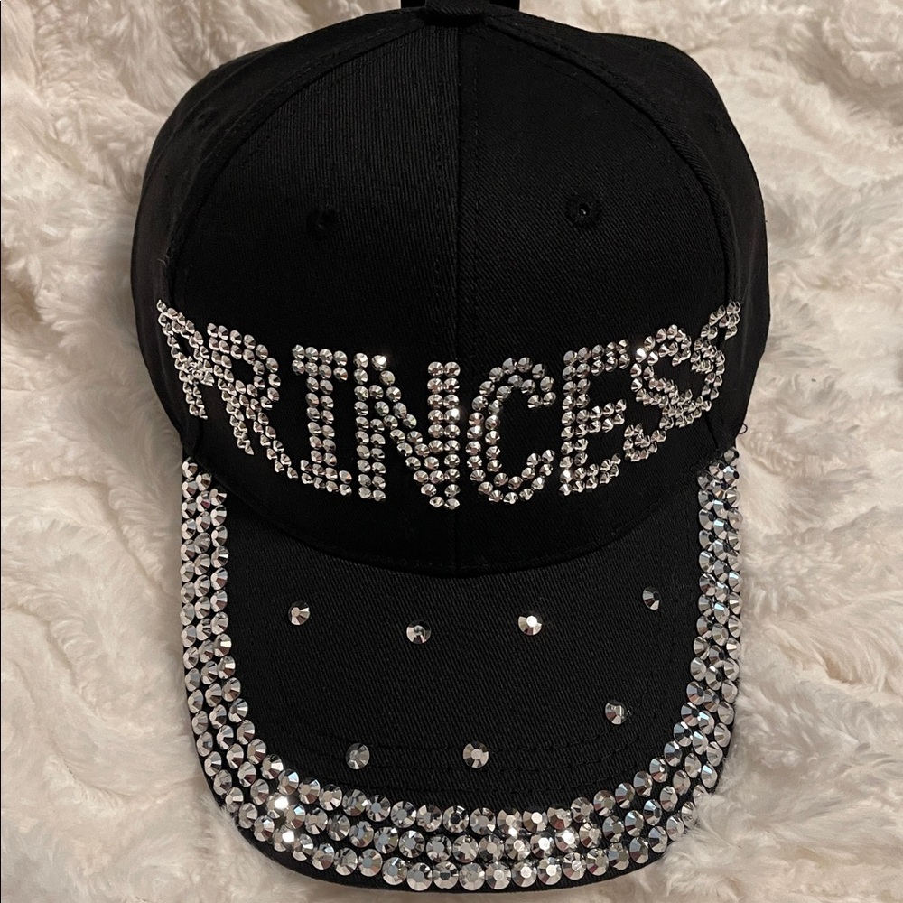 NWT Madd Hatter Sparkly Bling Princess Studded Baseball Cap